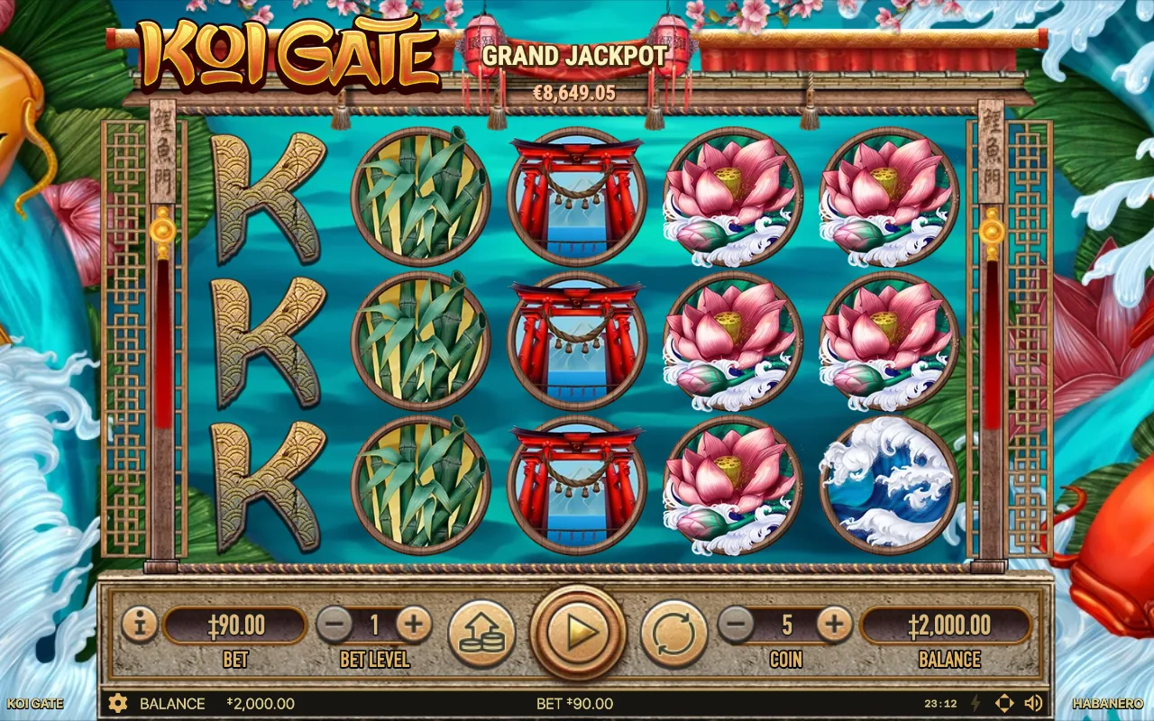 The base game — Koi Gate