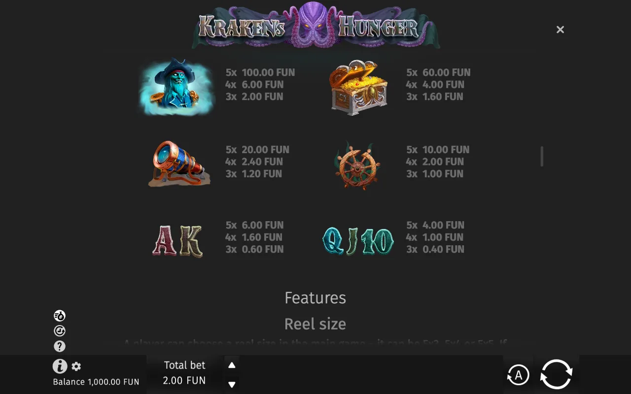 Game rules, page 3 — Kraken's Hunger