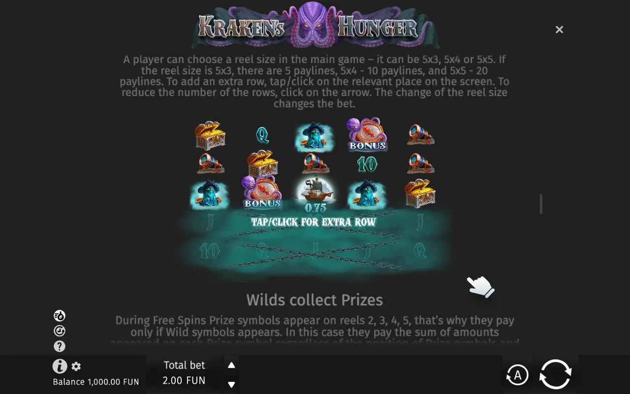 Game rules, page 4 — Kraken's Hunger