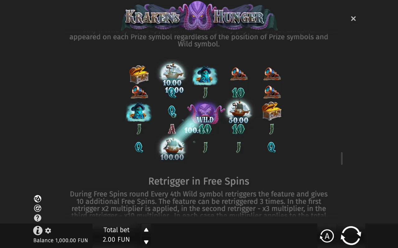 Game rules, page 5 — Kraken's Hunger
