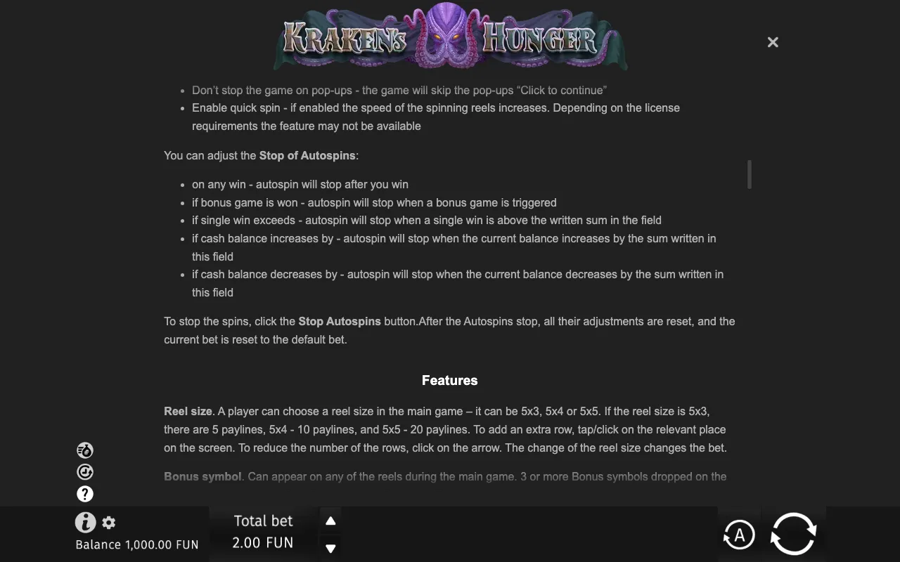 Game rules, page 7 — Kraken's Hunger