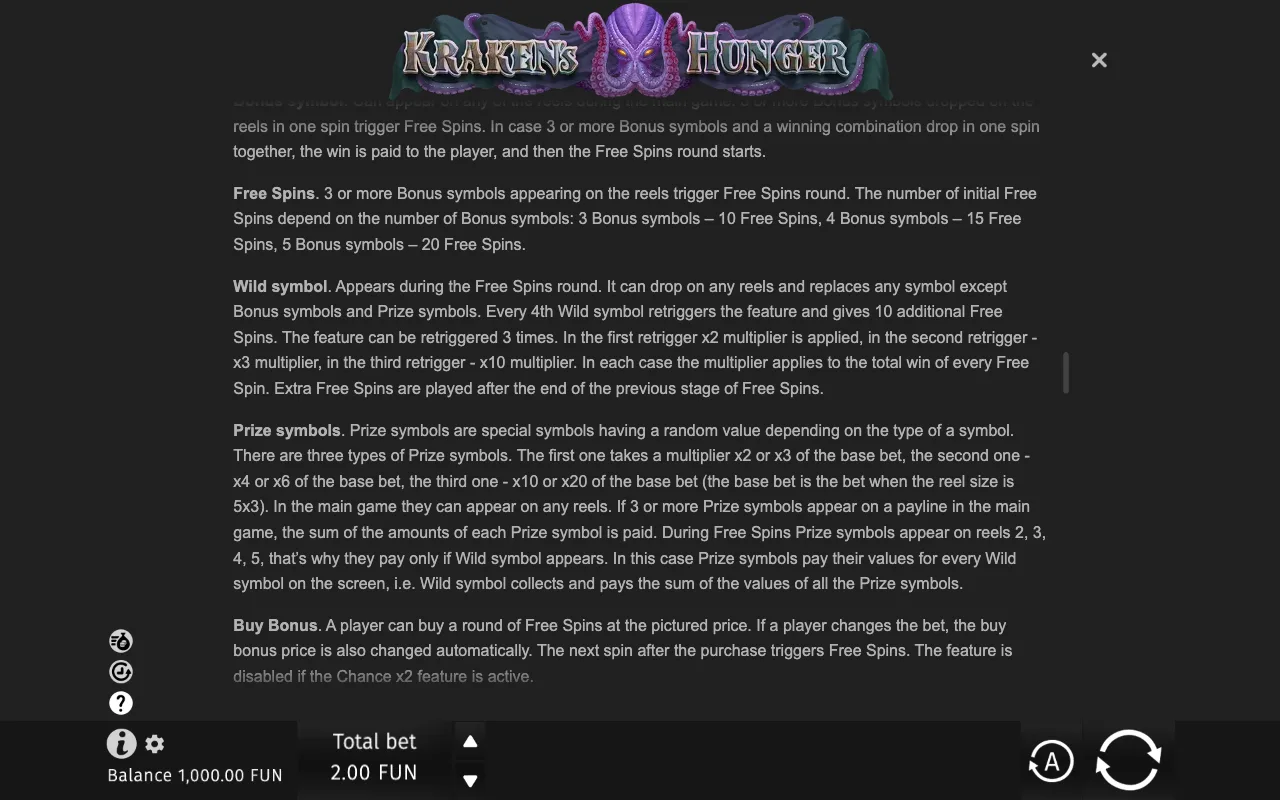 Game rules, page 8 — Kraken's Hunger