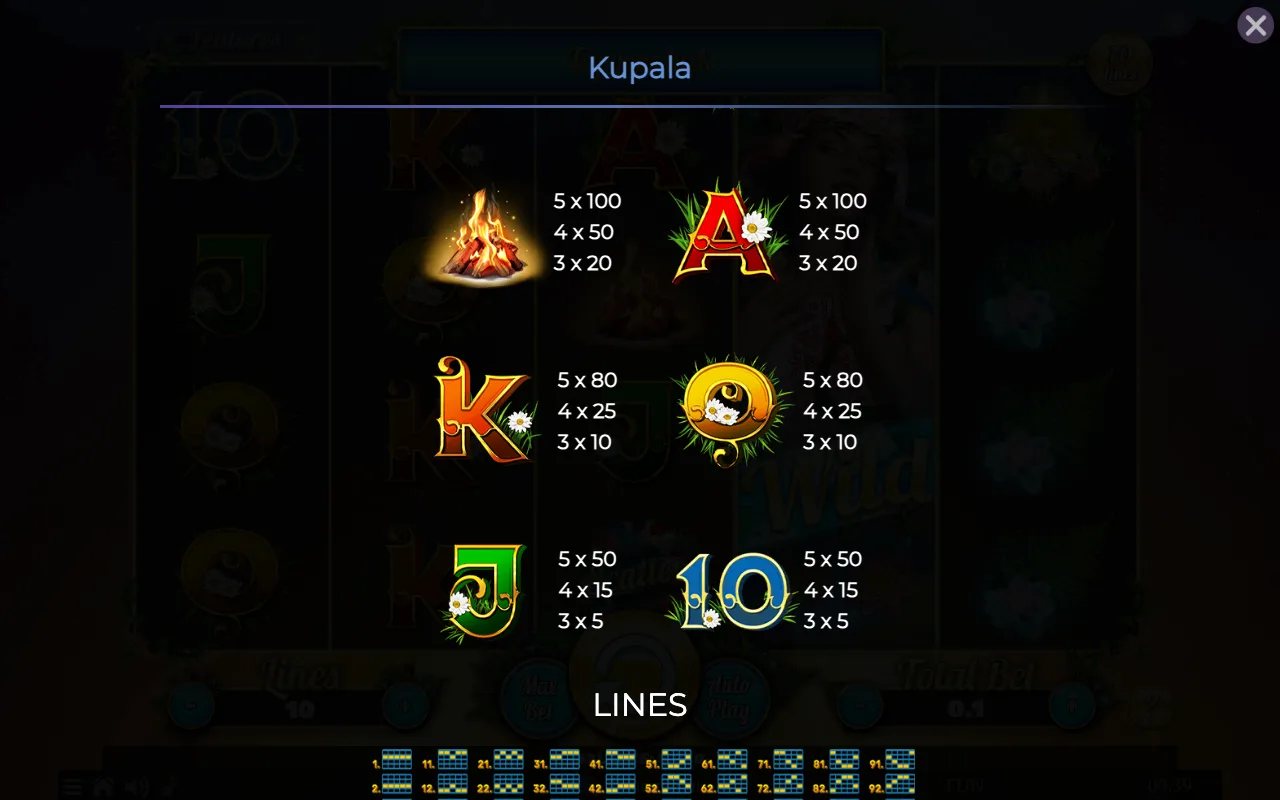 Game rules, page 2 — Kupala