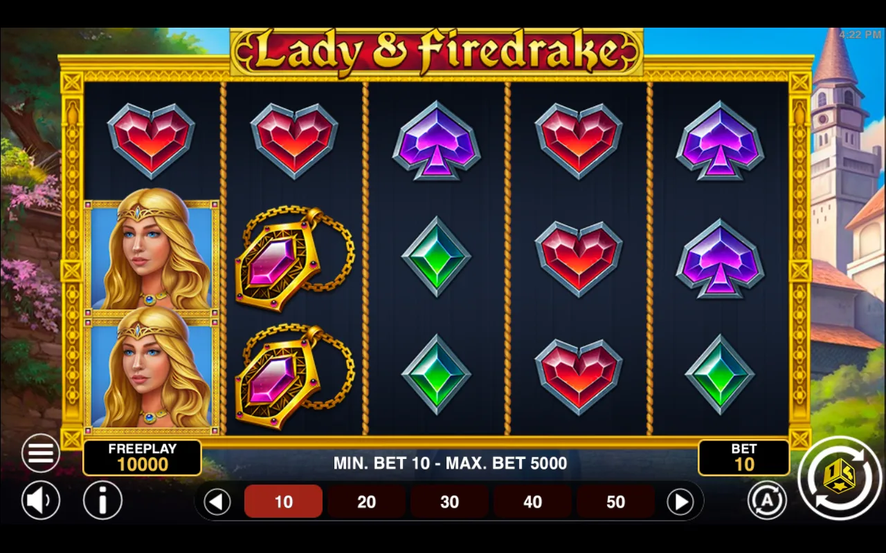 The base game — Lady Firedrake