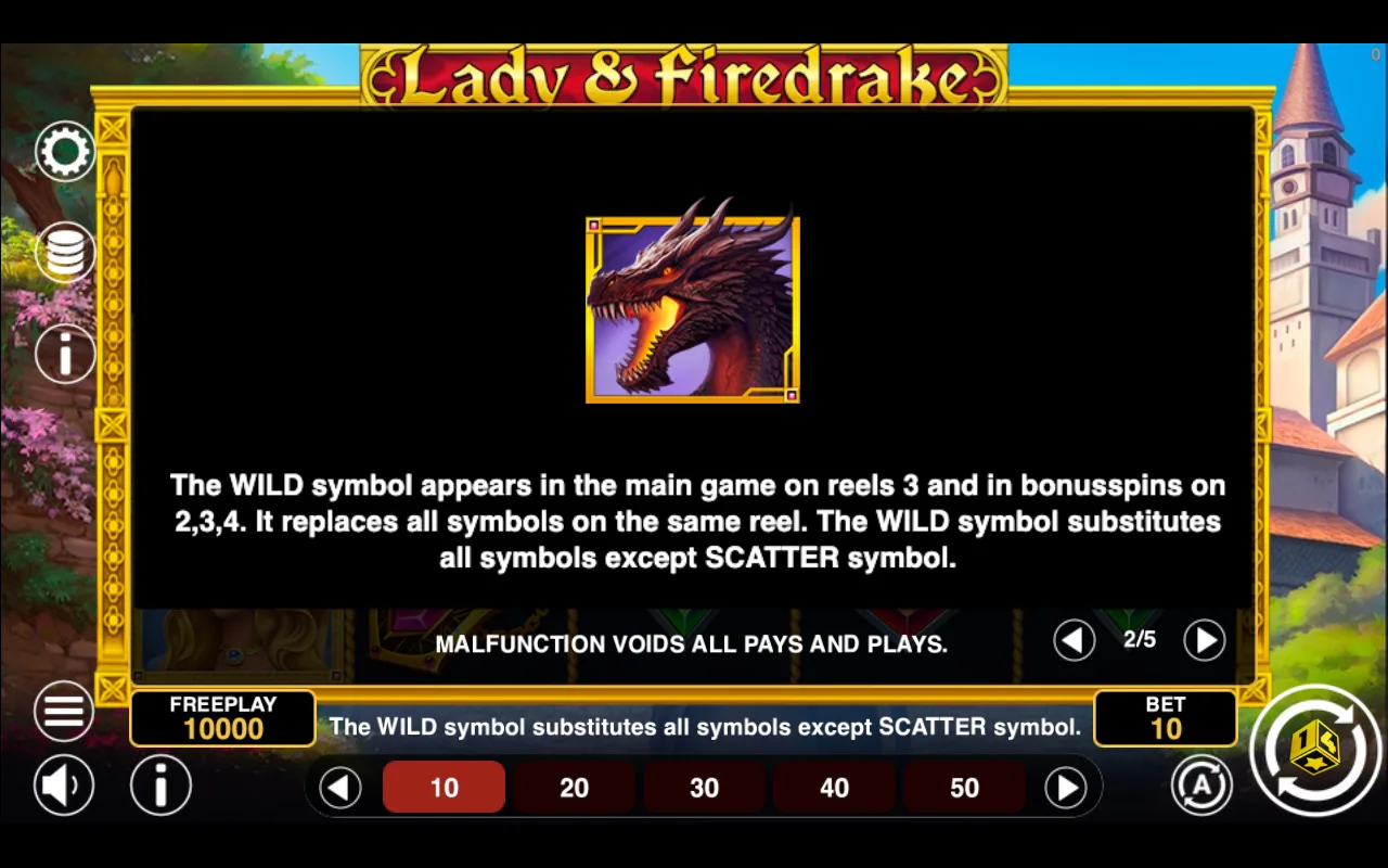 Game rules, page 2 — Lady Firedrake