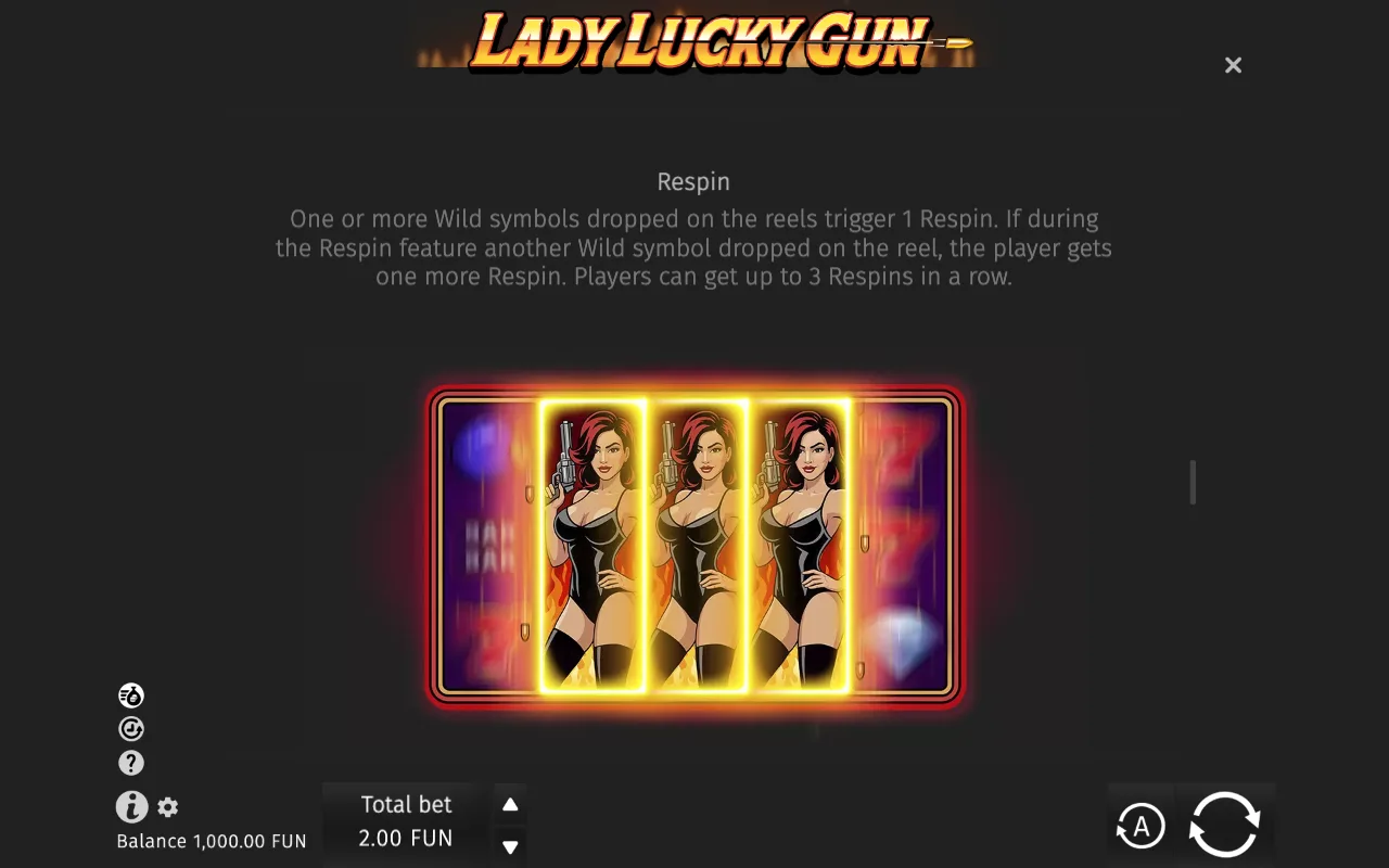 Game rules, page 4 — Lady Lucky Gun