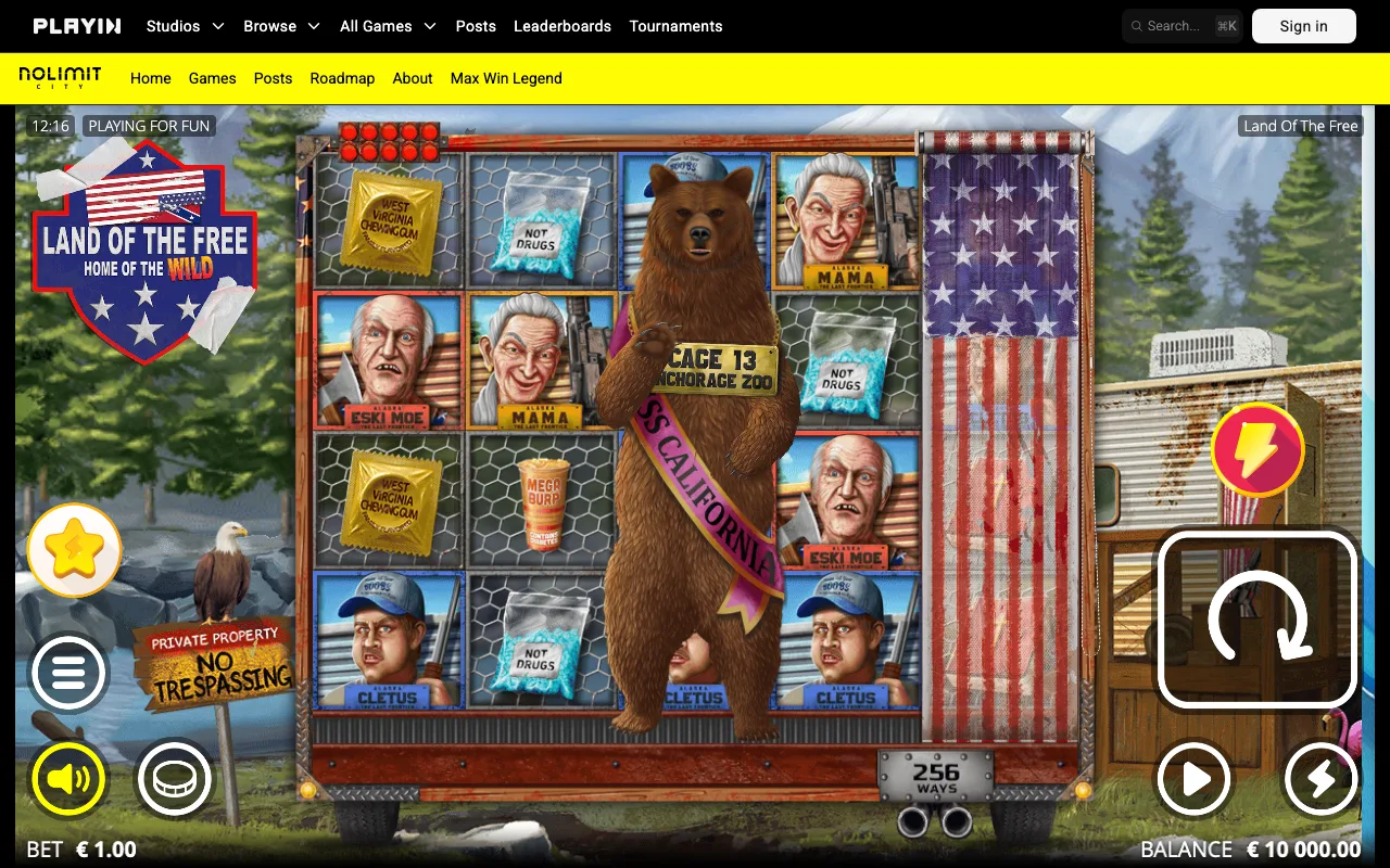 The base game — Land Of The Free