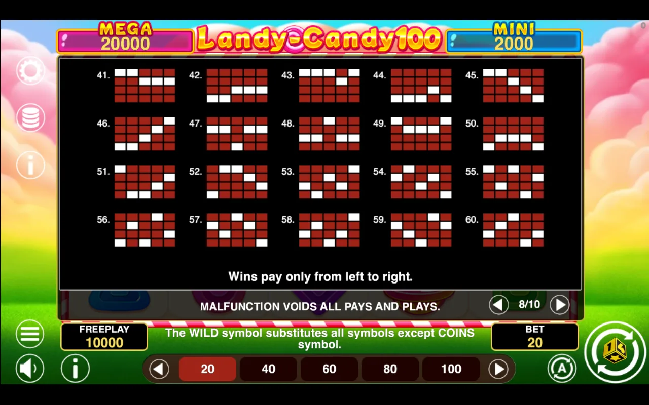 Game rules, page 7 — Landy Candy 100