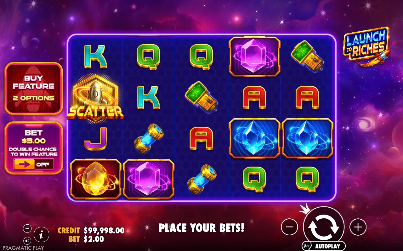 The base game — Launch to Riches