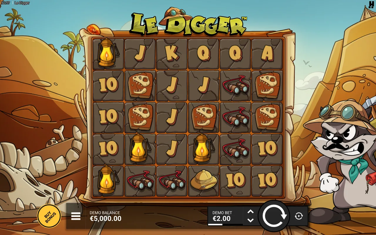 The base game — Le Digger