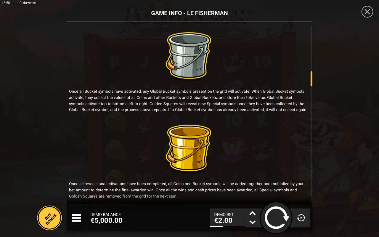 Game rules, page 4 — Le Fisherman