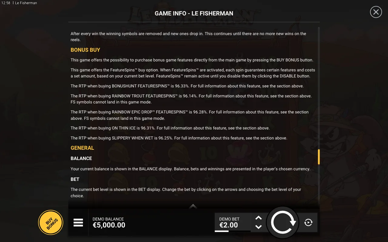 Bonus buy — Le Fisherman