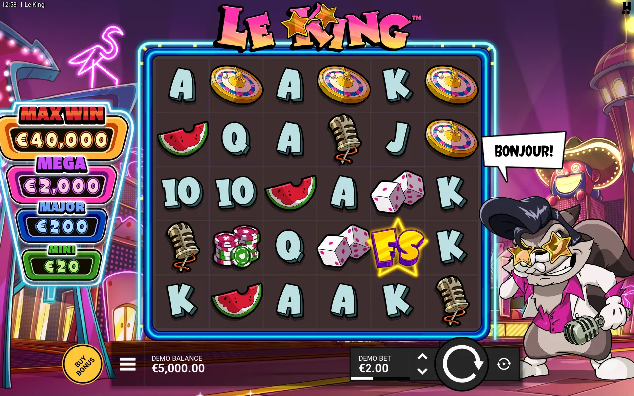 The base game — Le King