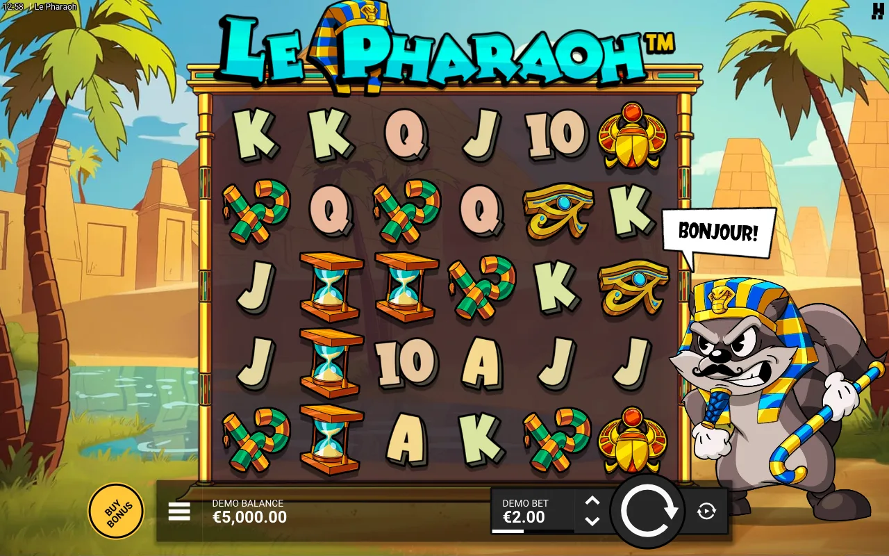 The base game — Le Pharaoh