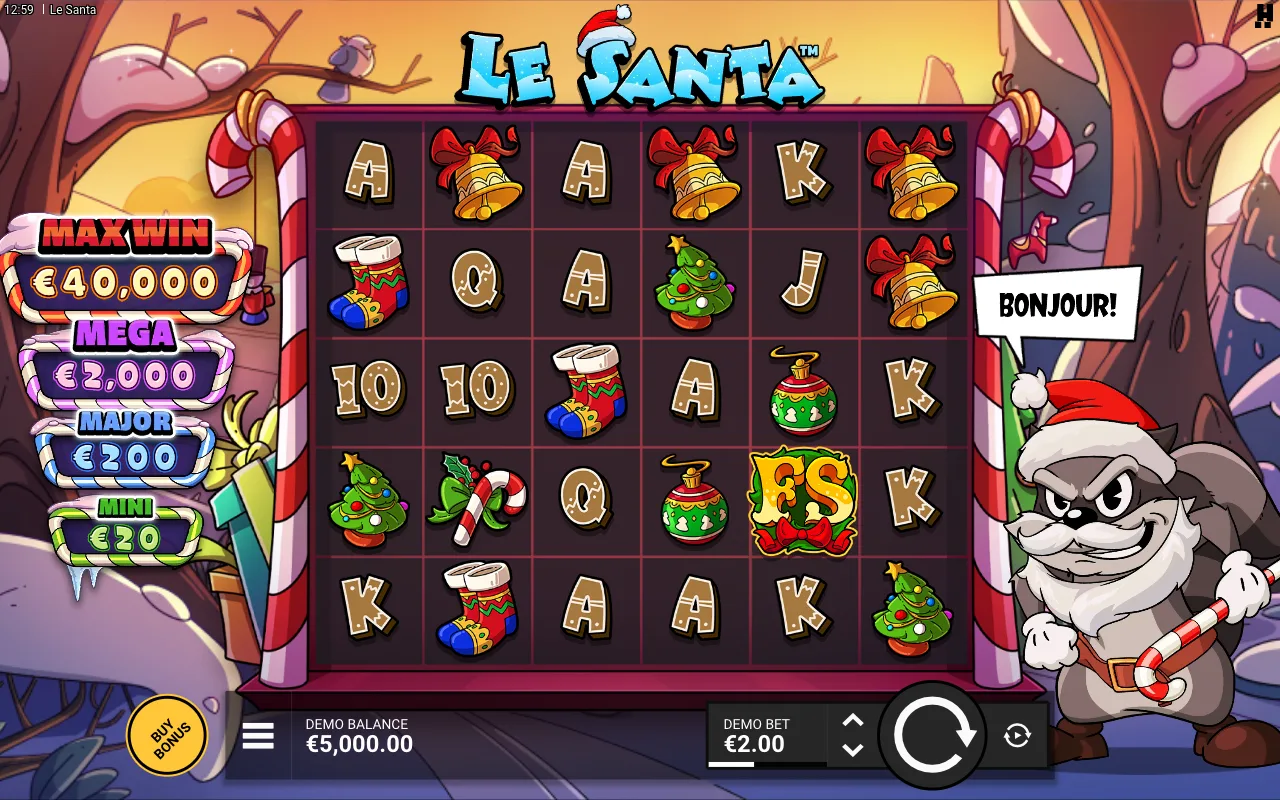 The base game — Le Santa