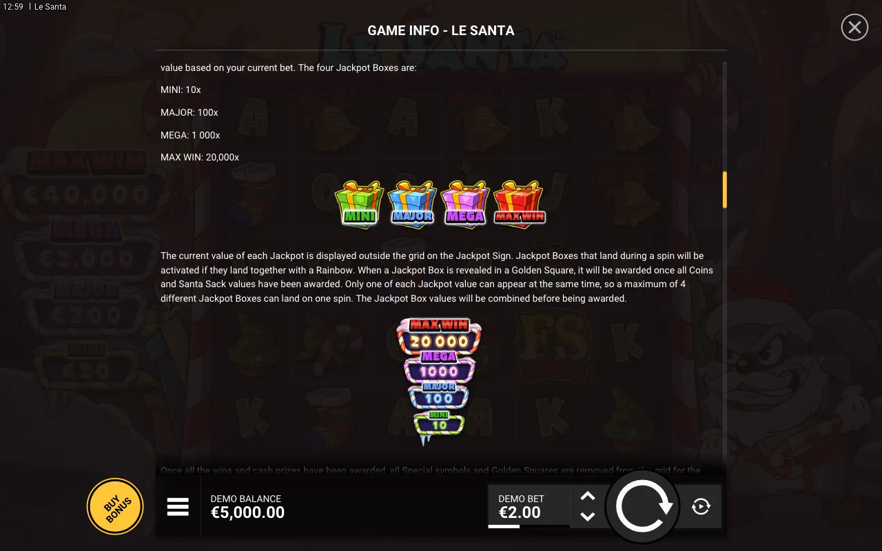 Game rules, page 4 — Le Santa