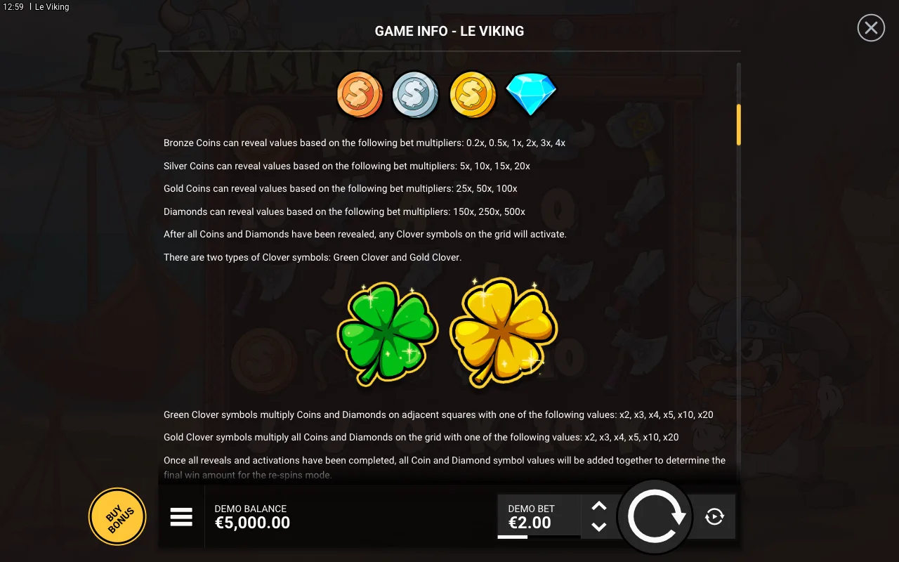Game rules, page 2 — Le Viking