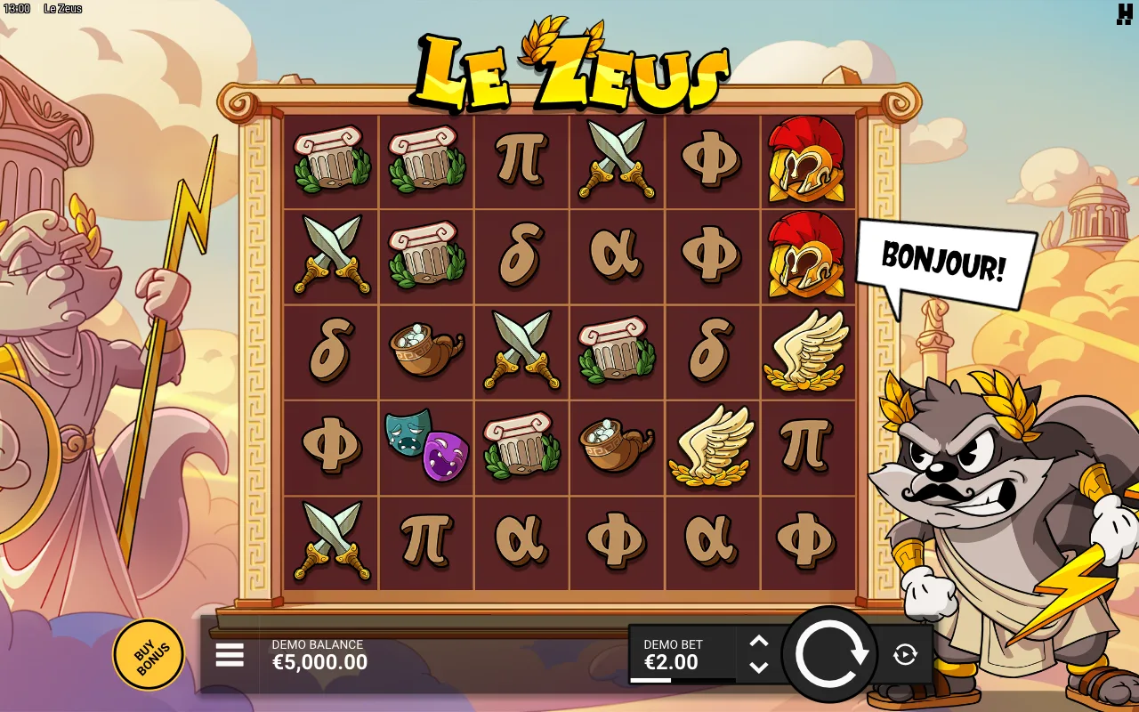 The base game — Le Zeus