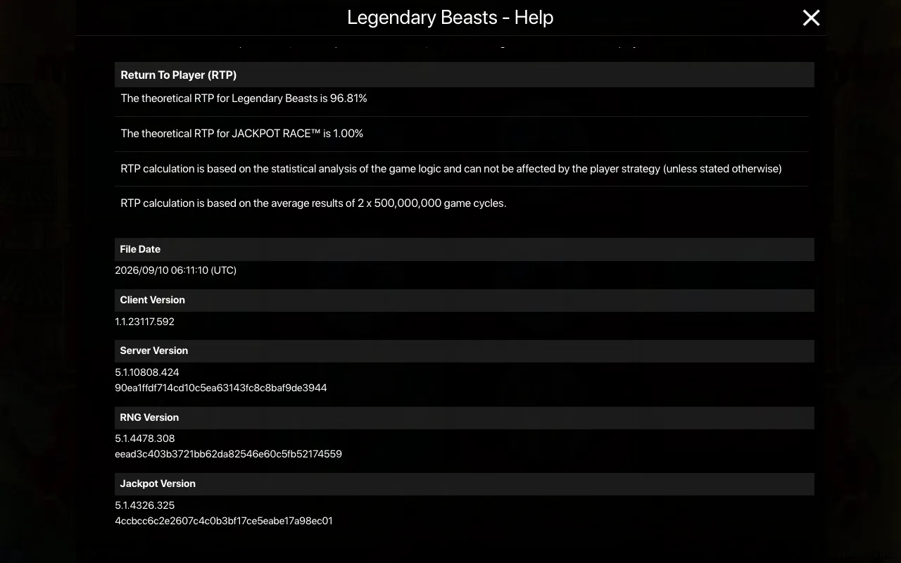 Spielregeln, Seite 2 — Legendary Beasts
