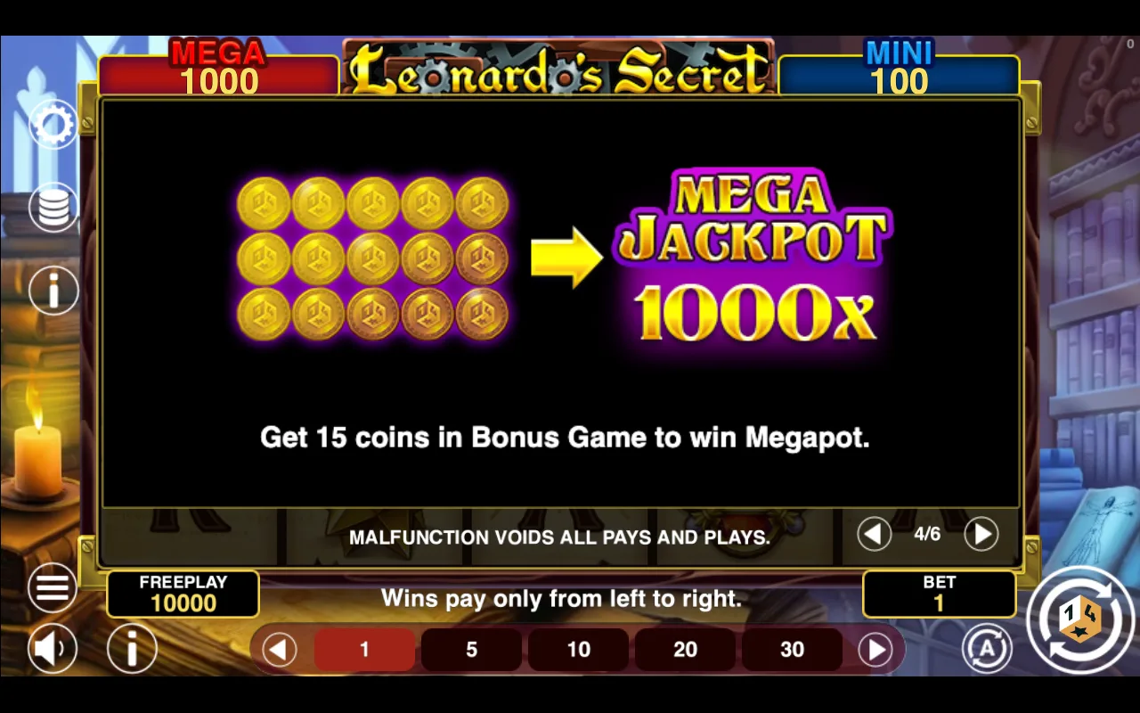 Mega — Leonardos Secret