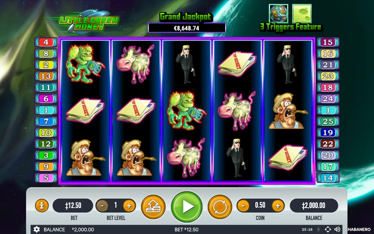 Le jeu de base — Little Green Money