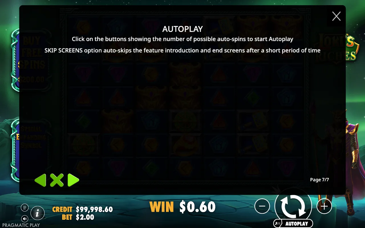 Autoplay — Loki's Riches