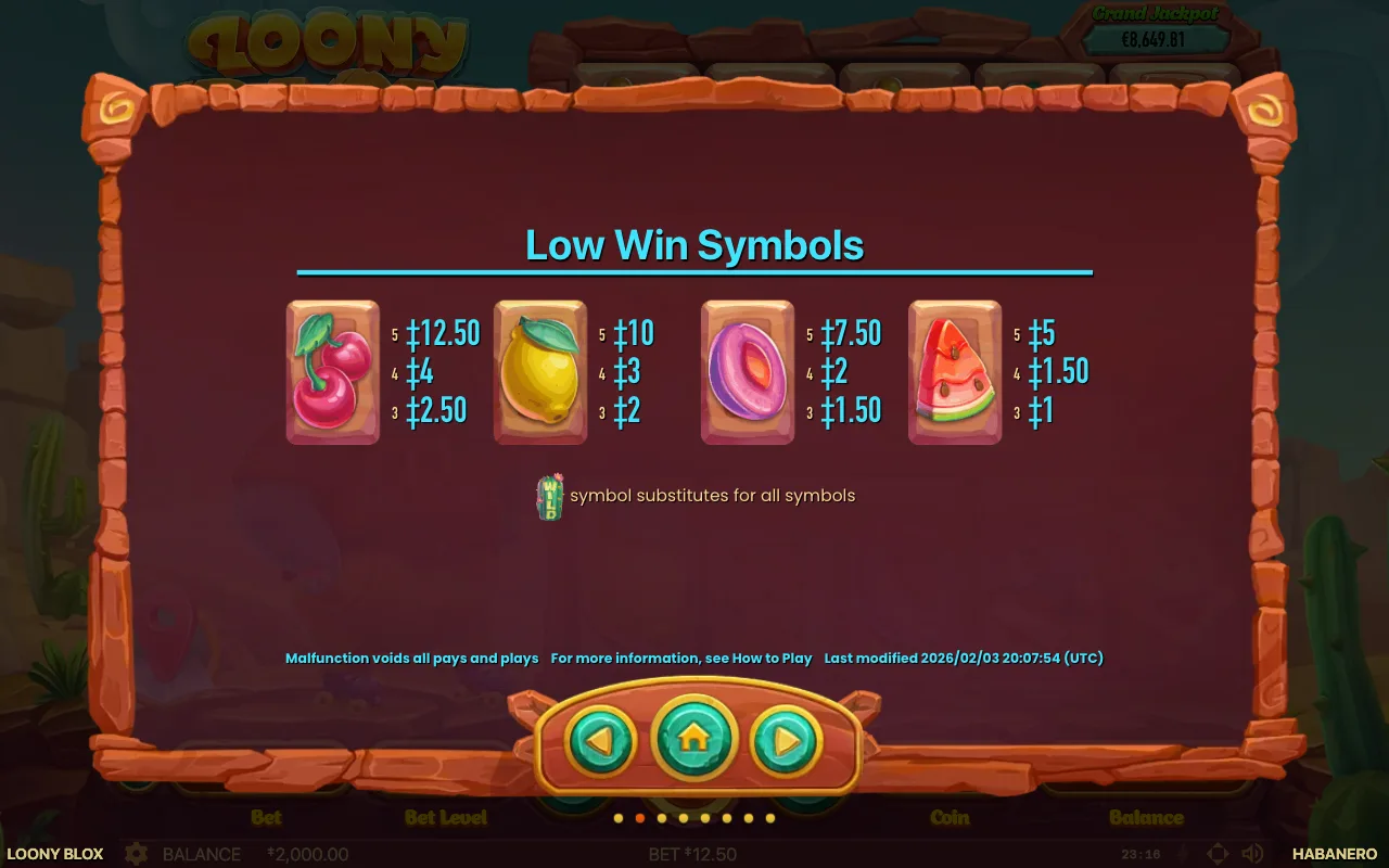 Spielregeln, Seite 4 — Loony Blox