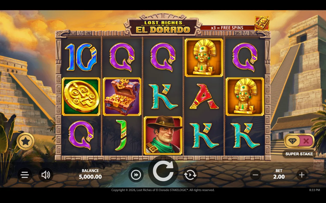 The base game — Lost Riches of el Dorado