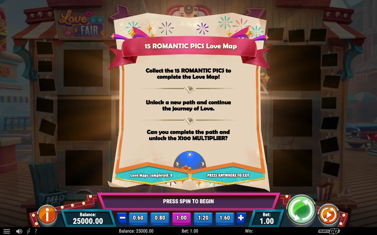 The base game — Love is in the Fair