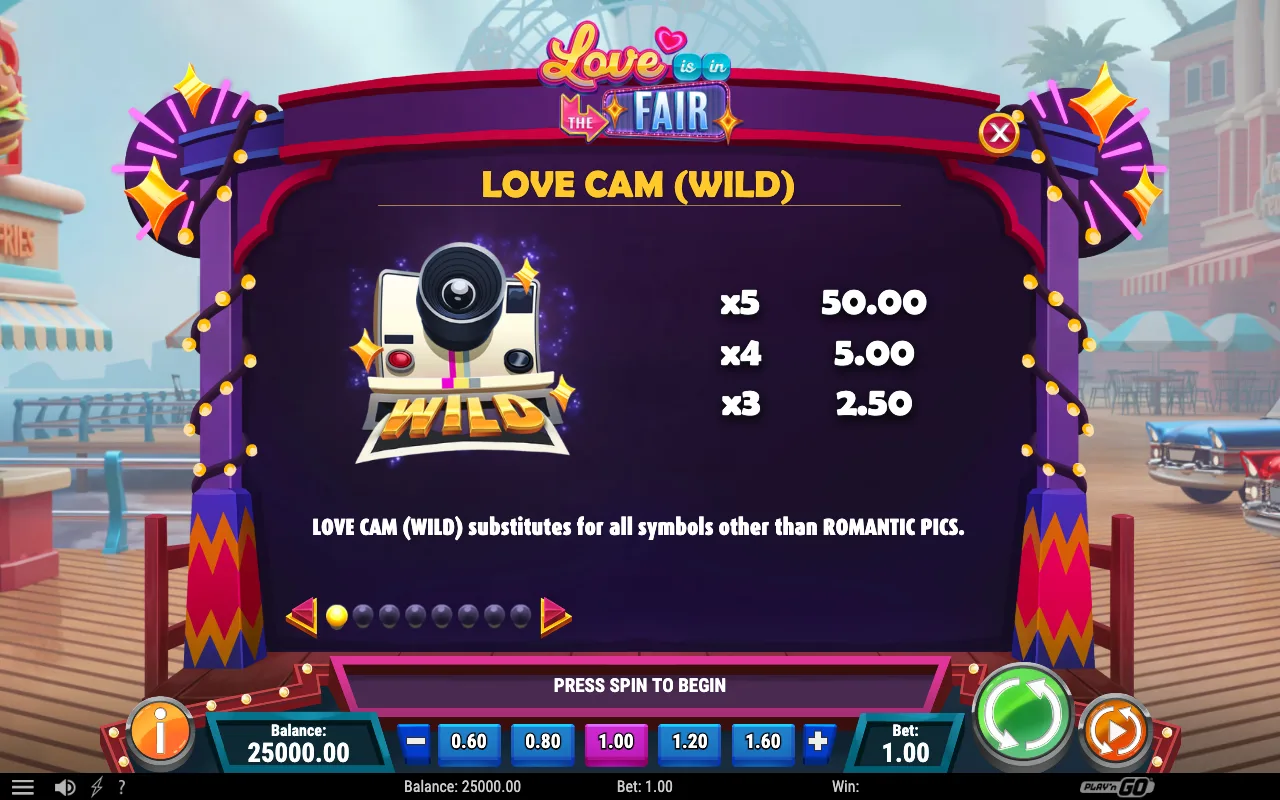 Game rules, page 3 — Love is in the Fair