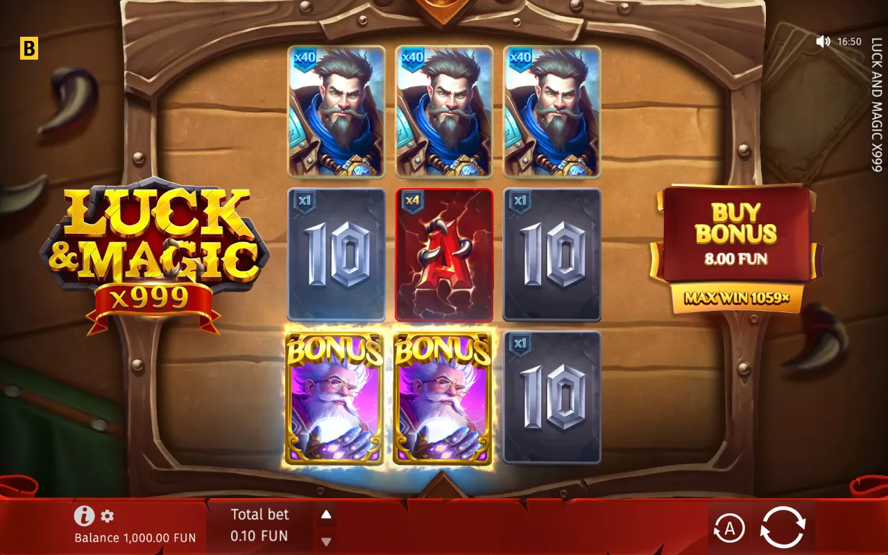 The base game — Luck & Magic
