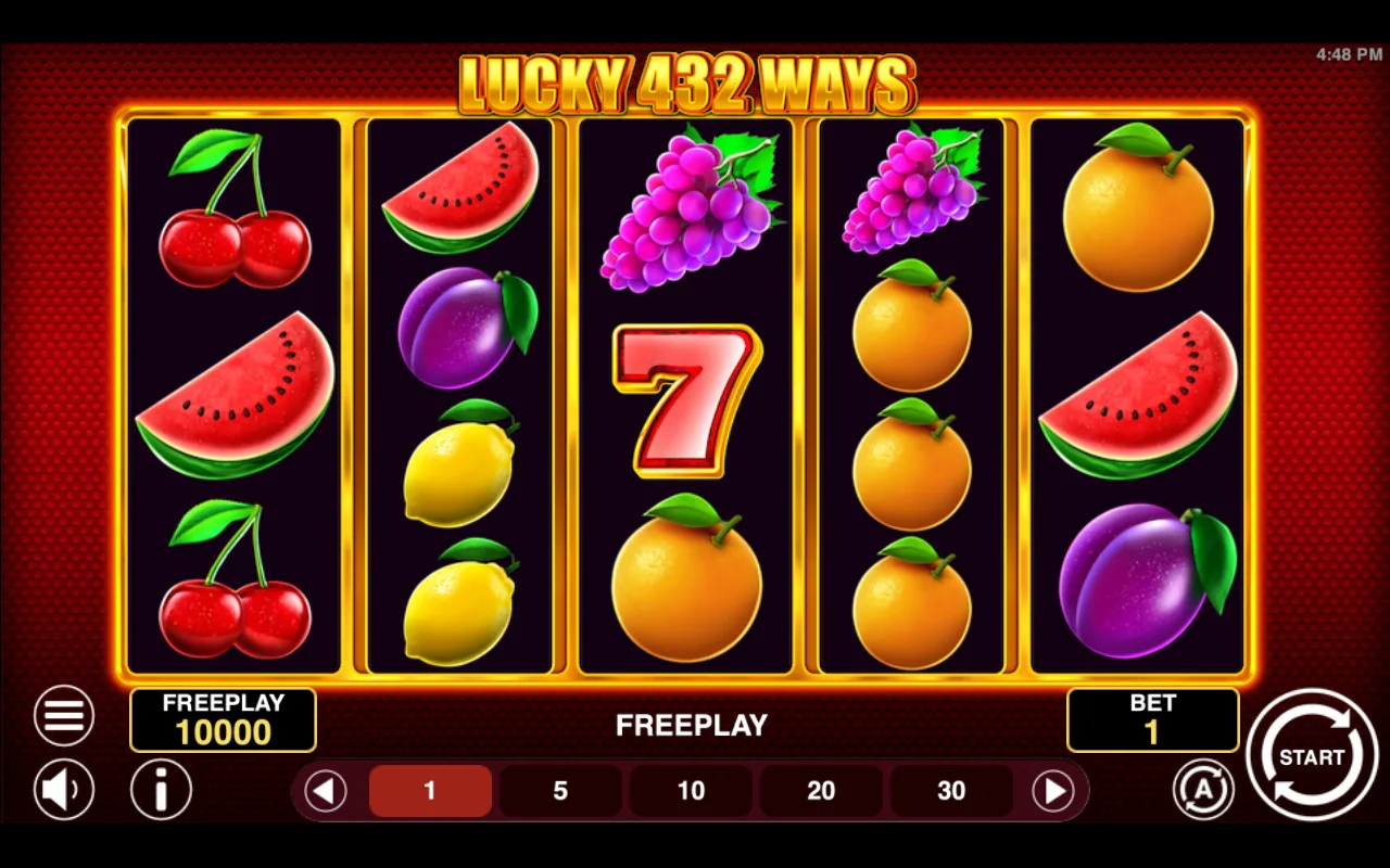 The base game — Lucky 432 Ways