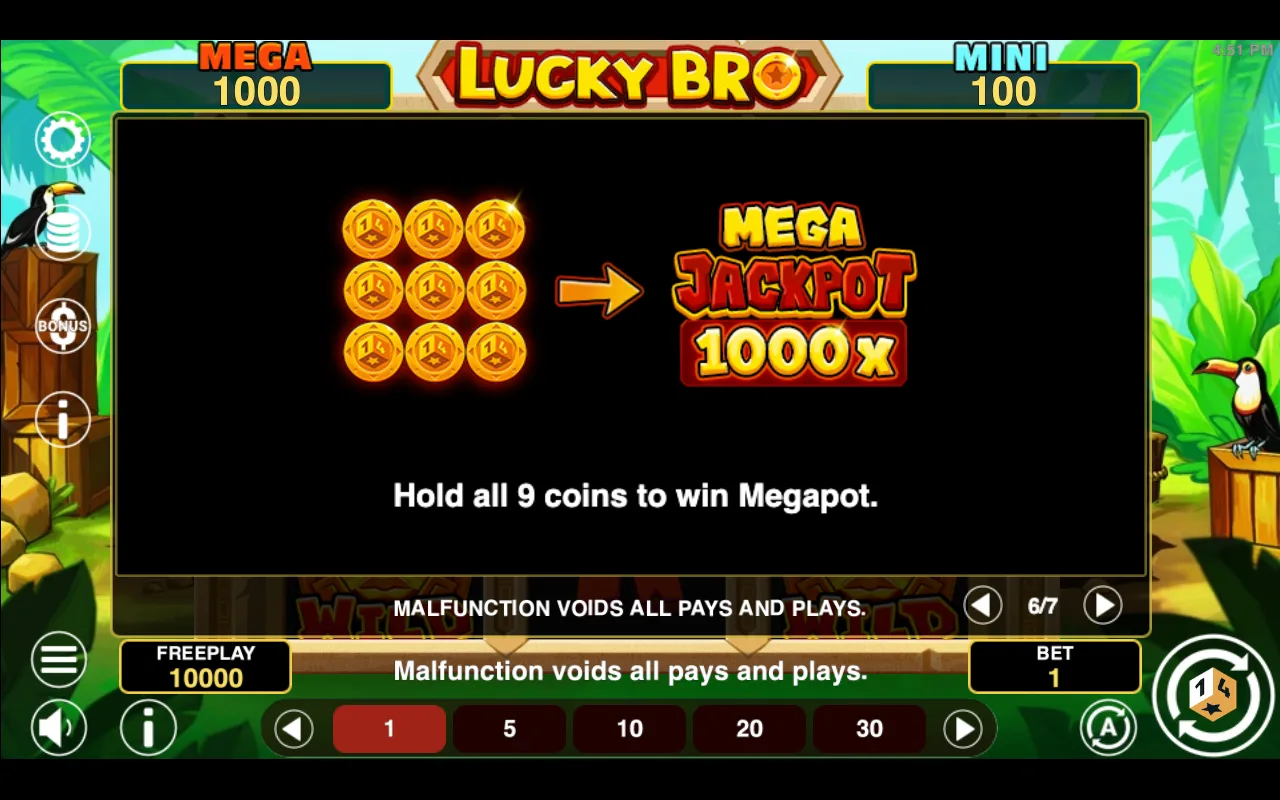 Mega — Lucky Bro Hold And Win