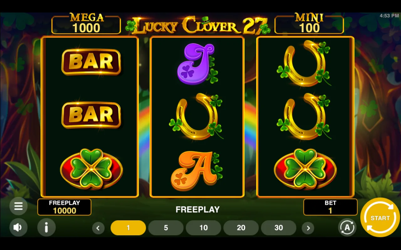 The base game — Lucky Clover 27