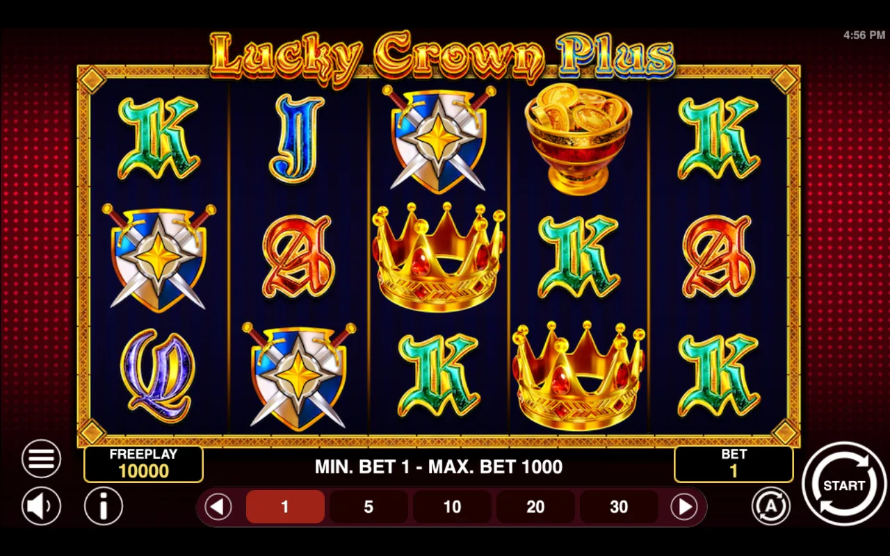 The base game — Lucky Crown Plus
