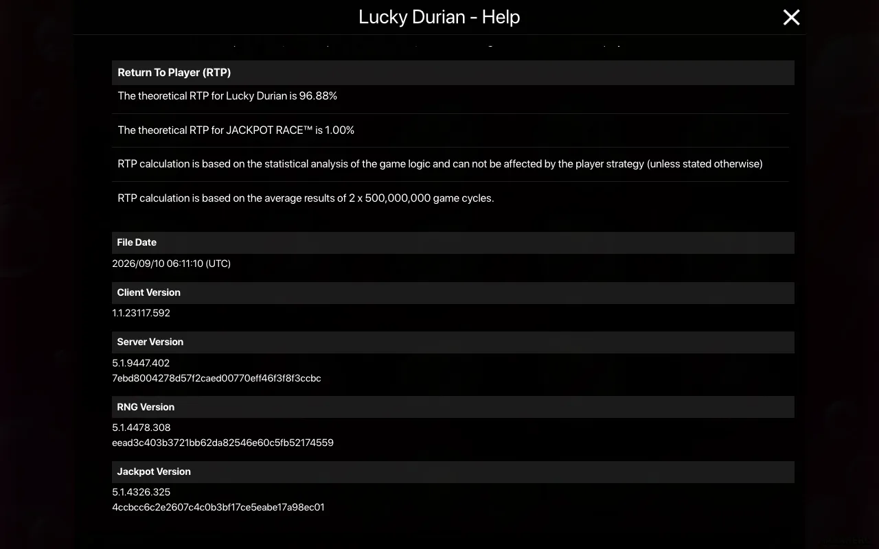 Spielregeln, Seite 2 — Lucky Durian
