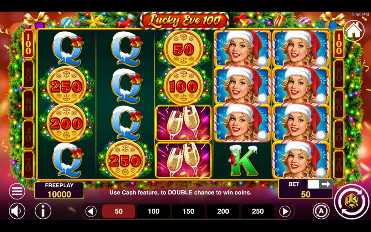 The base game — Lucky Eve 100