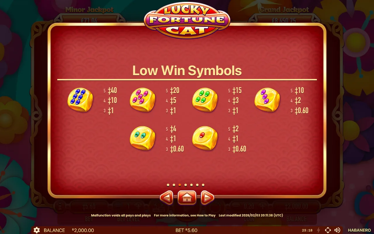 Spielregeln, Seite 5 — Lucky Fortune Cat