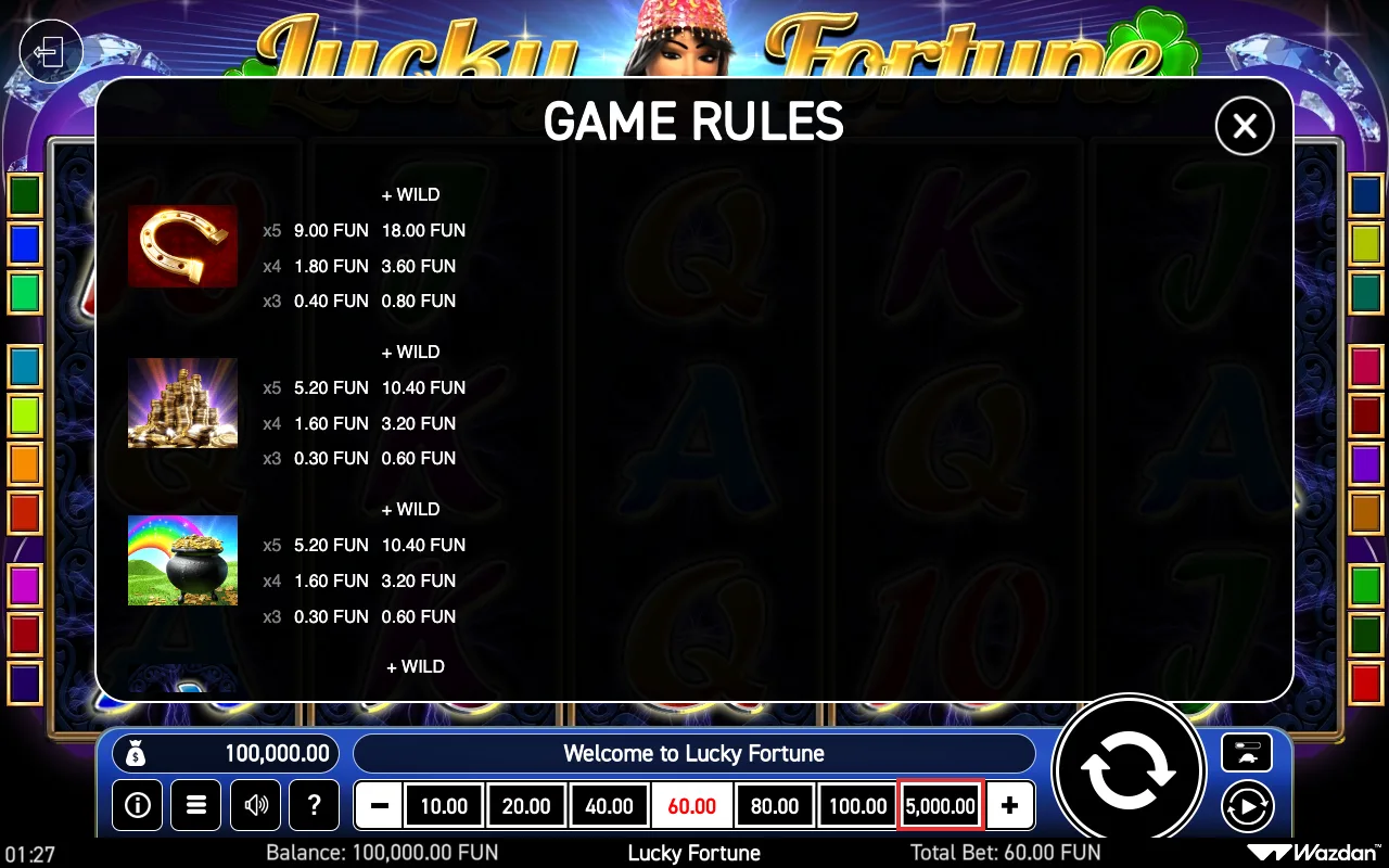 Wild — Lucky Fortune