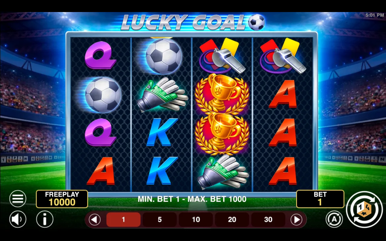 The base game — Lucky Goal
