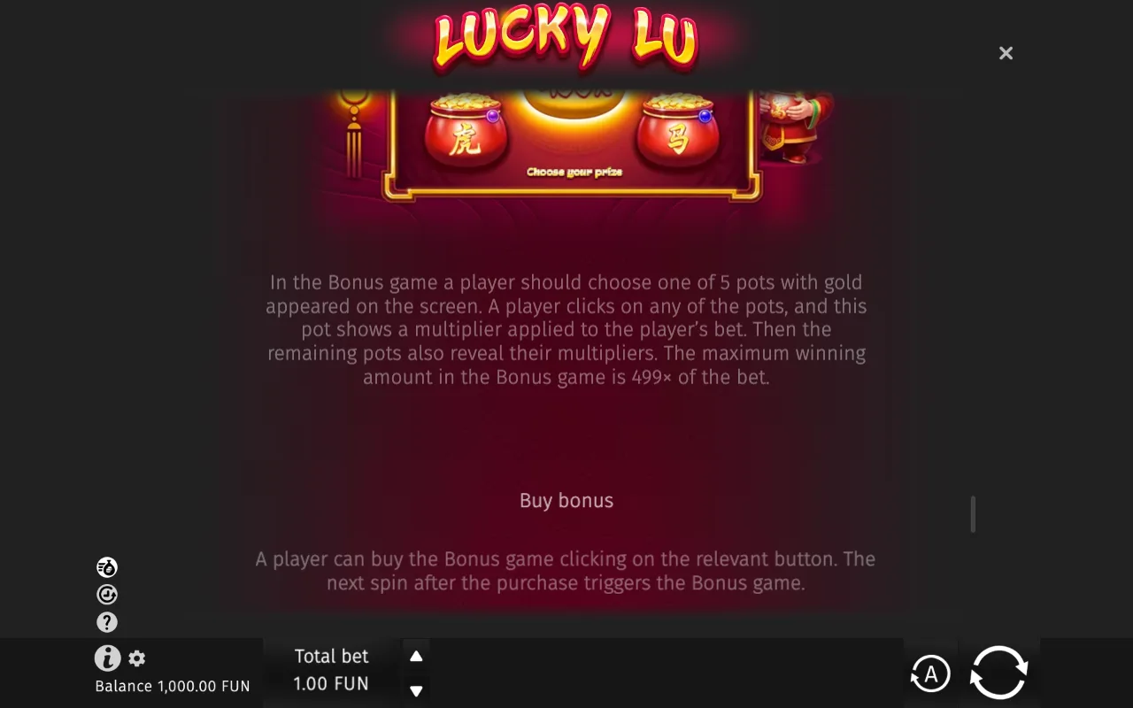 Game rules, page 4 — Lucky Lu