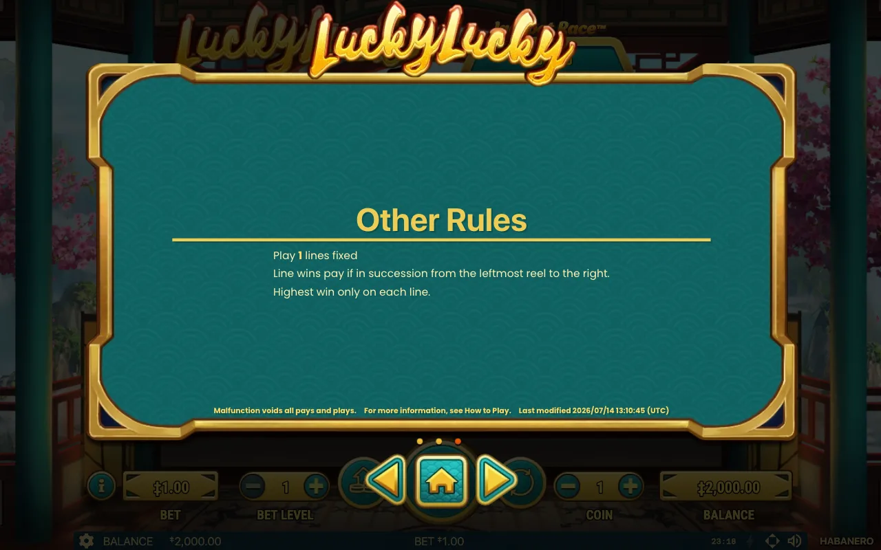 Spielregeln, Seite 5 — Lucky Lucky