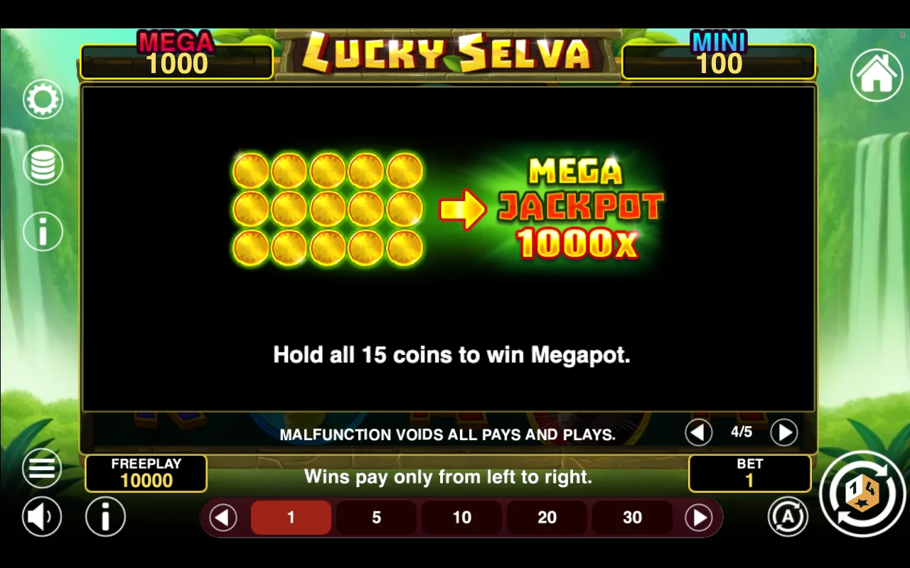 Mega — Lucky Selva Hold And Win