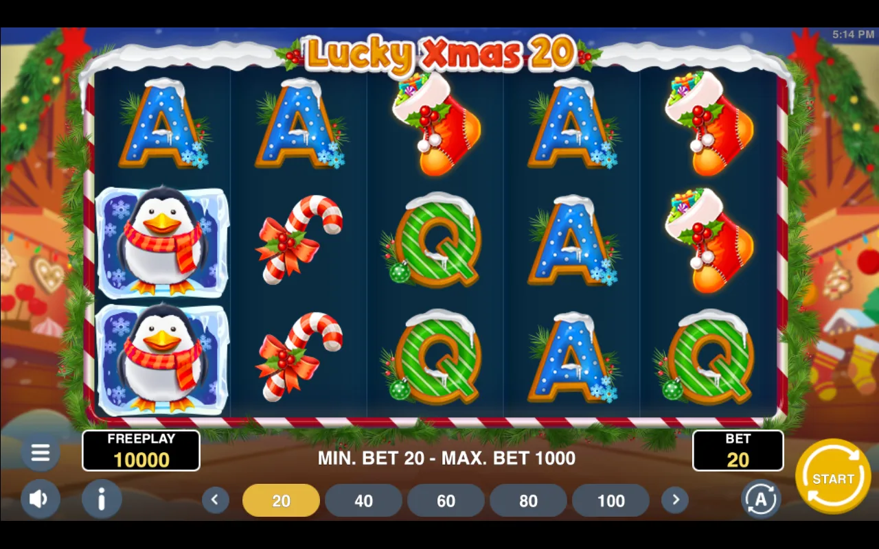 The base game — Lucky Xmas 20