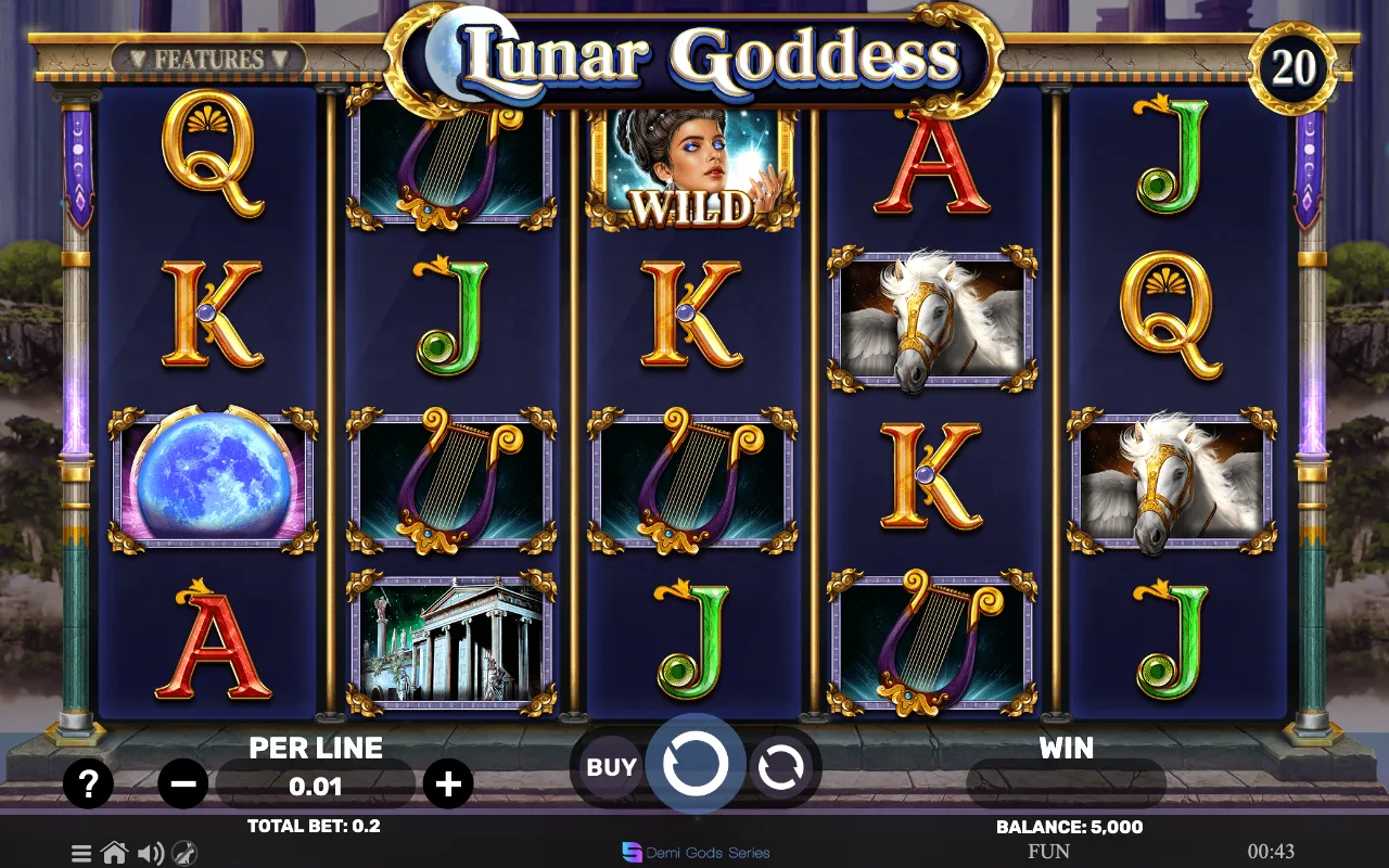 The base game — Lunar Goddess