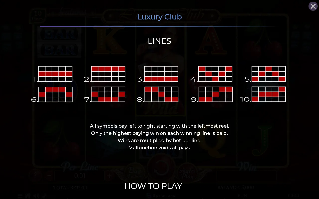 Lines — Luxury Club