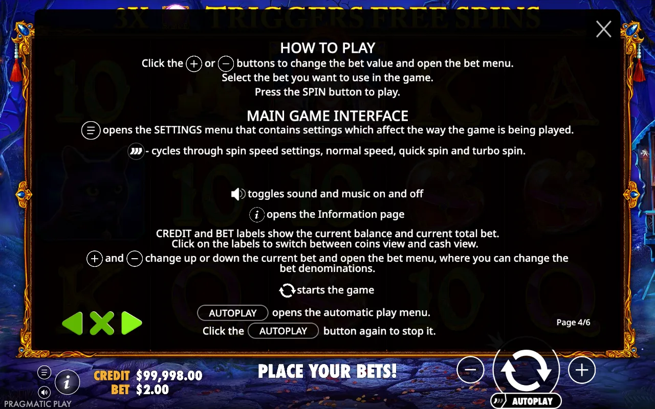 How to play — Madame Destiny