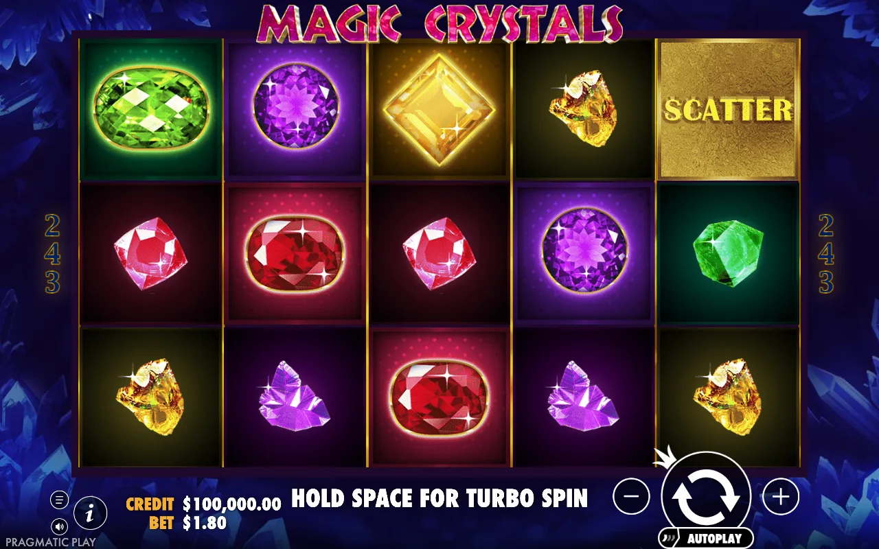 The base game — Magic Crystals