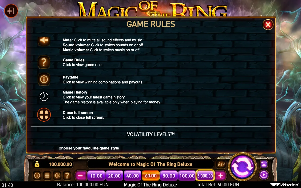 Game rules, page 16 — Magic of The Ring Deluxe