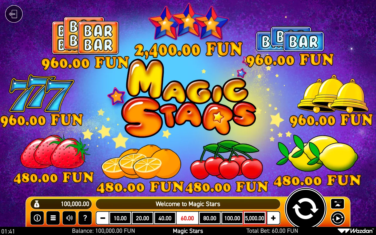 Game rules, page 1 — Magic Stars